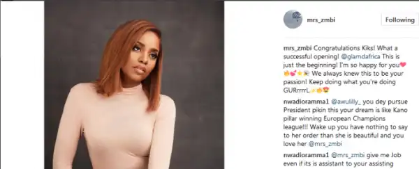 "This Is Just The Beginning!": Zahra Buhari Congratulates Kiki Osinbajo On Her New Business Venture
